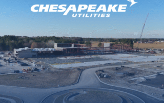 the new Sussex Technical High School campus currently under construction in Sussex County, Delaware