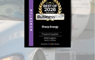 Best of 2026 BusinessRate Award for Sharp Energy